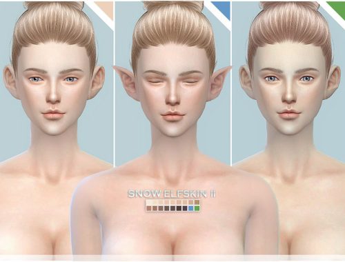 S-Club ts4 Snow Elf skintones all-age II