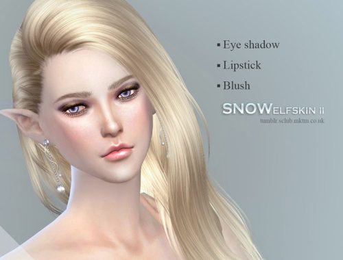 S-Club ts4 Snow Elf skintones all-age II