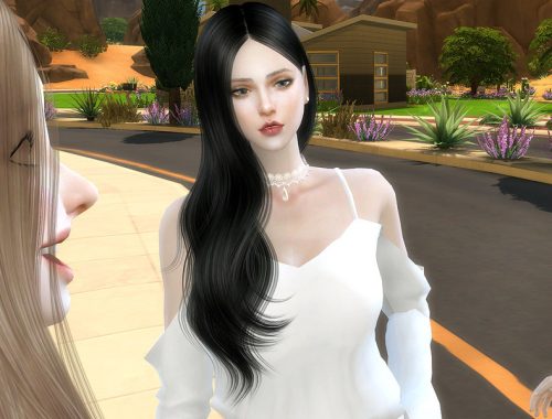 sclub ts4 hair Helen n14