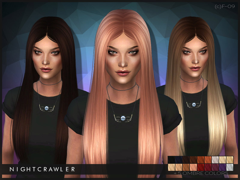 Nightcrawler_(c)AF_Hair08 - The Sims 4 Catalog