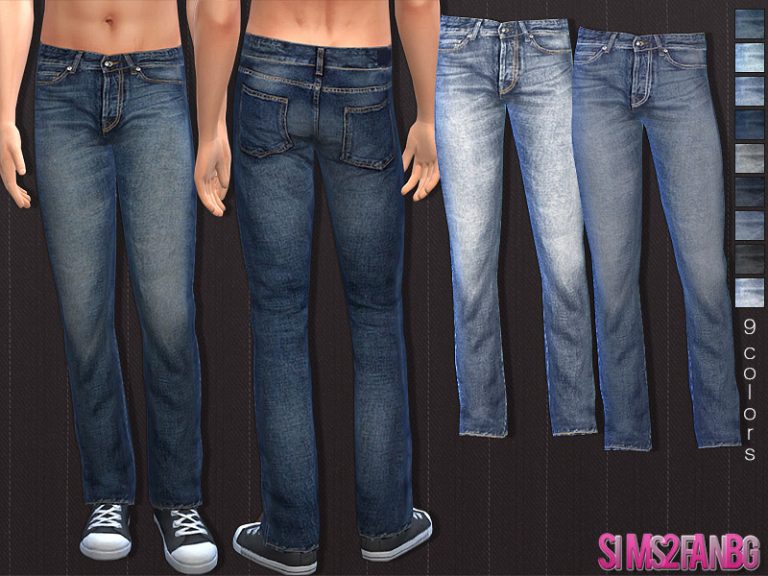 34 - Male jeans - The Sims 4 Catalog