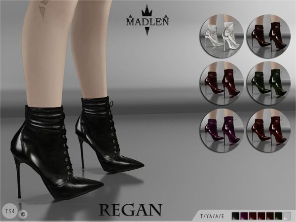 Madlen Regan Boots - The Sims 4 Catalog