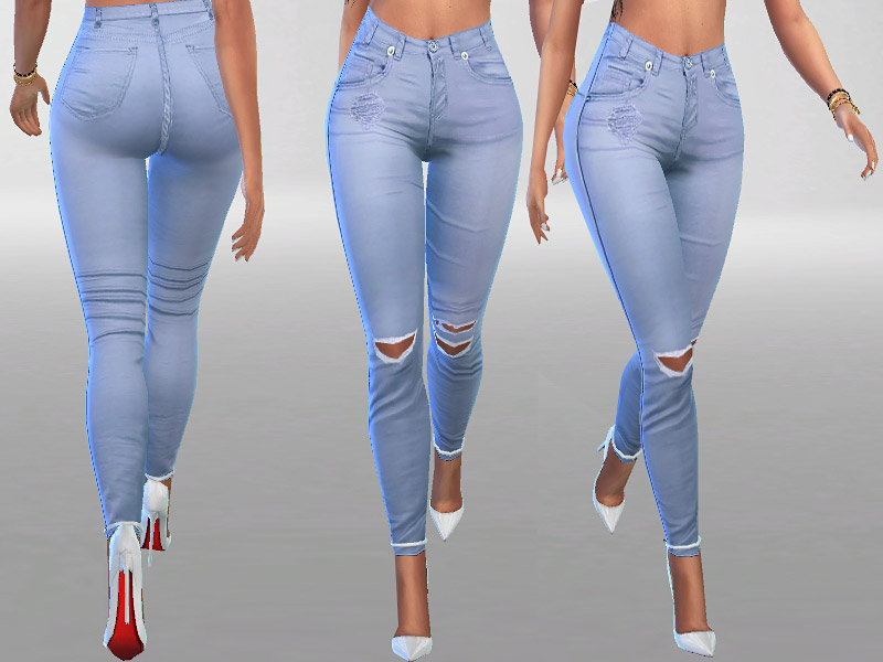 PZC_ Rebel Jeans - The Sims 4 Catalog