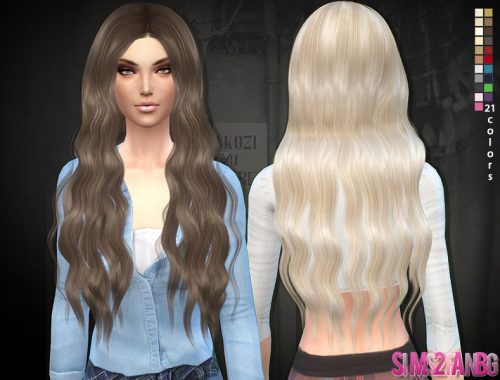 Hair 02 - Long wavy