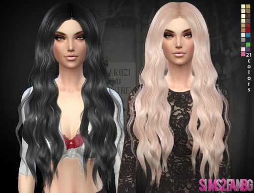 Hair 02 - Long wavy