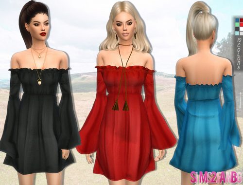 centeret krabbe Nat sted Dresses Downloads - The Sims 4 Catalog