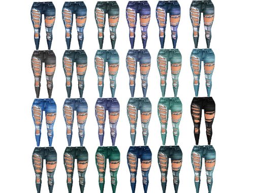 Set53- Total Urban Destroyed Jeans