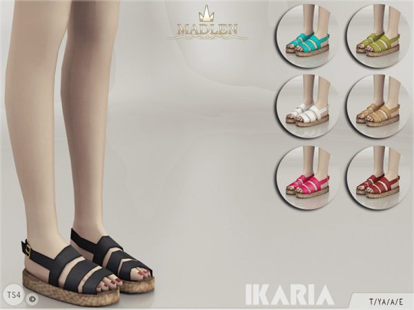 Madlen Ikaria Shoes - The Sims 4 Catalog