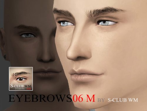 S-Club WM thesims4 Eyebrows06 M