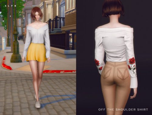 Off The Shoulder Shirt