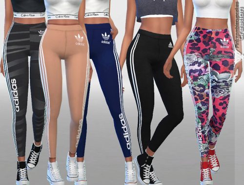 Designer Sporty Leggings Collection 01