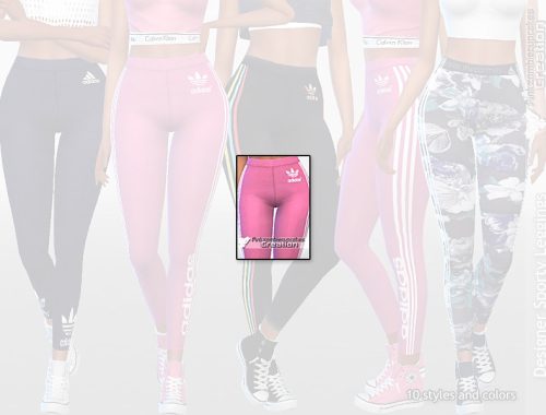 Designer Sporty Leggings Collection 01