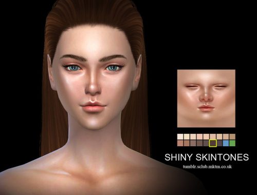 S-Club ts4 WMLL SHINY Skintones(F)1.0