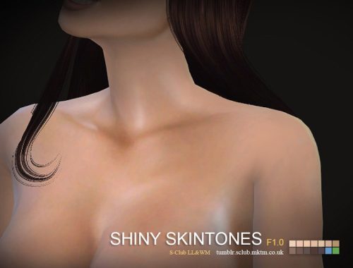 S-Club ts4 WMLL SHINY Skintones(F)1.0