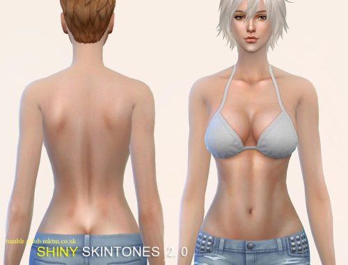 S-Club ts4 WMLL SHINY Skintones(F)2.0