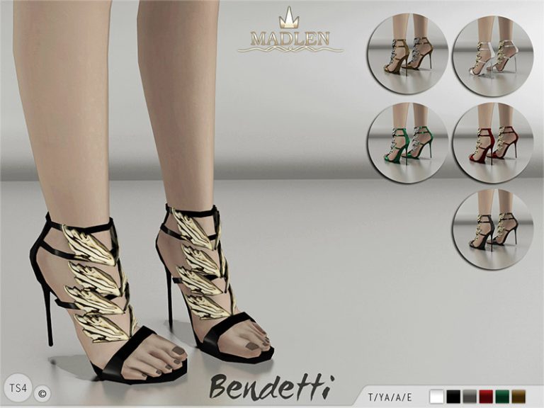 Madlen Bendetti Shoes - The Sims 4 Catalog