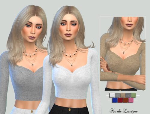 Crop Tops Downloads - The Sims 4 Catalog