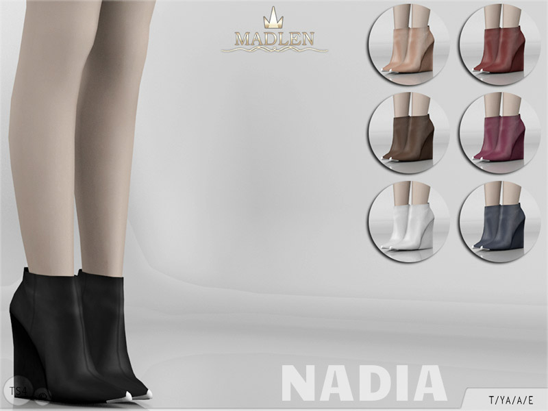 Madlen Nadia Boots - The Sims 4 Catalog