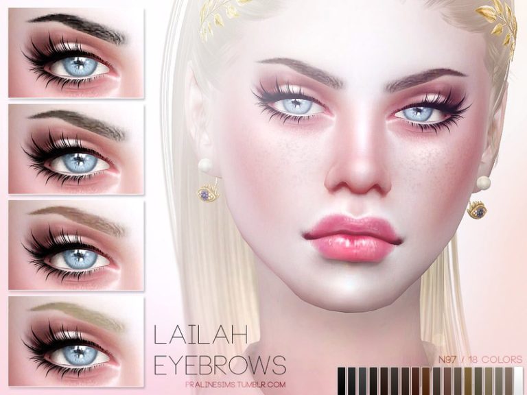 Lailah Eyebrows N97 - The Sims 4 Catalog