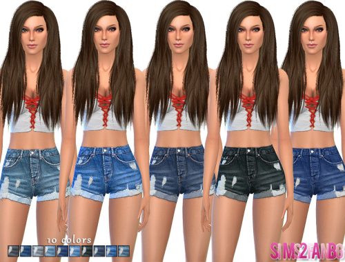 52 - Denim shorts