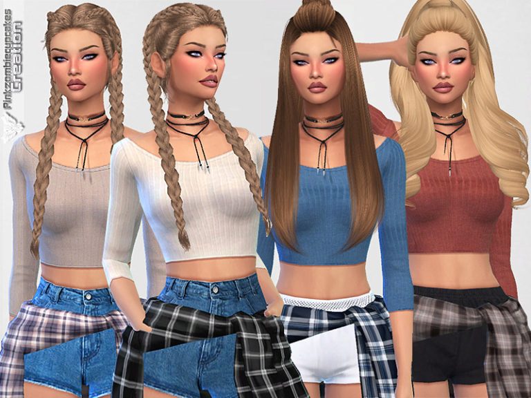 Cute Sporty Everyday Tops - The Sims 4 Catalog