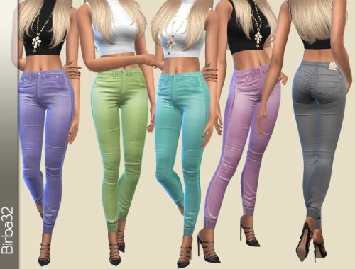 Spring Colorful Pants