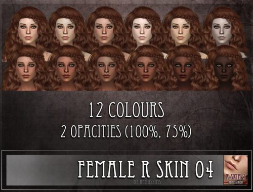 R skin 4 - FEMALE
