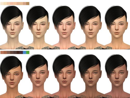 S-Club WMLL ts4 ASIAN Facemask1.0