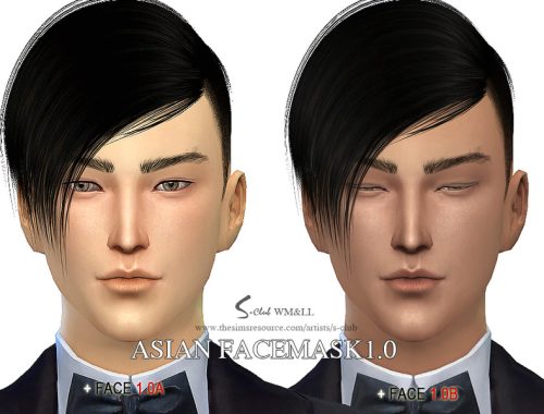S-Club WMLL ts4 ASIAN Facemask1.0