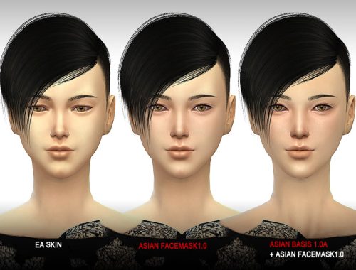 S-Club WMLL ts4 ASIAN Facemask1.0