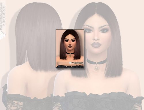 PZC Retexture Nightcrawler Hair Antoinette(Mesh Required)
