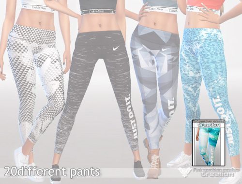 Athletic Pants Collection 011