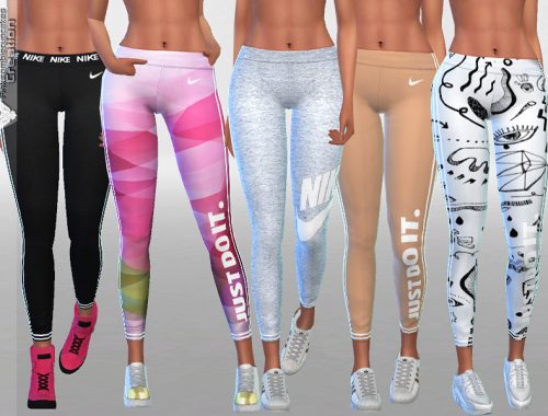 Gym Fit Track and Field Leggings Collection