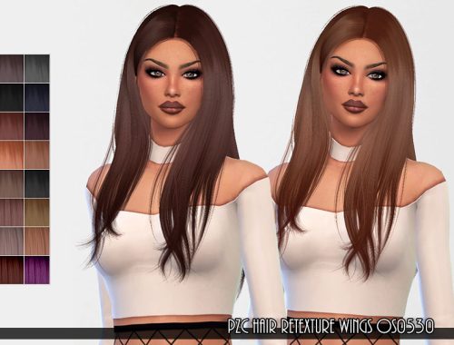 Hair Retexture WINGS-OS0530