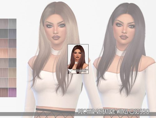 Hair Retexture WINGS-OS0530