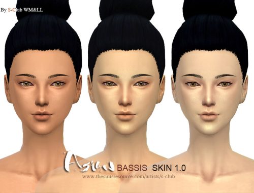 S-Club WMLL ts4 ASIAN BASSIS ND skintones1.0