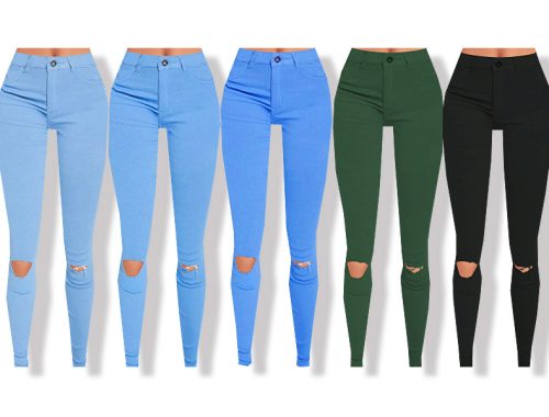 High Waisted Skinny Jeans