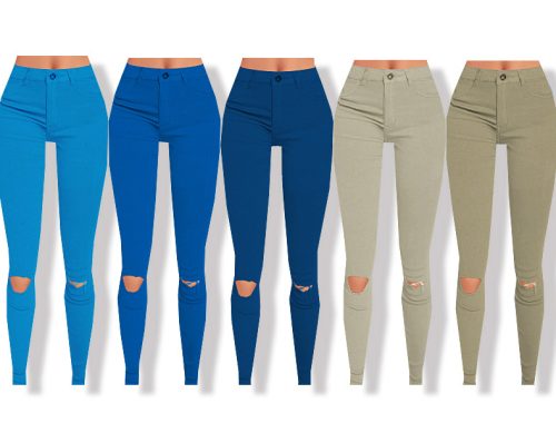 High Waisted Skinny Jeans