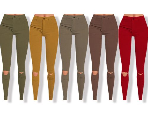 High Waisted Skinny Jeans