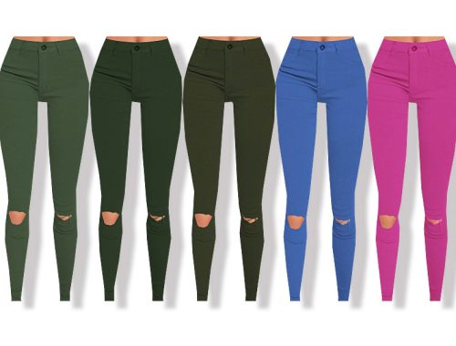 High Waisted Skinny Jeans