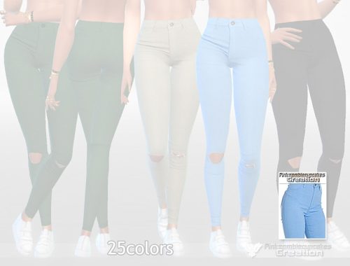 High Waisted Skinny Jeans