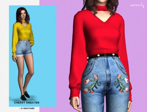 Cherry Sweater