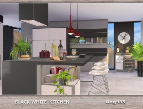 Black White Kitchen