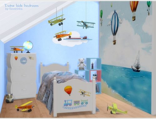 Twins kidsroom