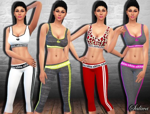 Adidas New Style Athletic Outfits