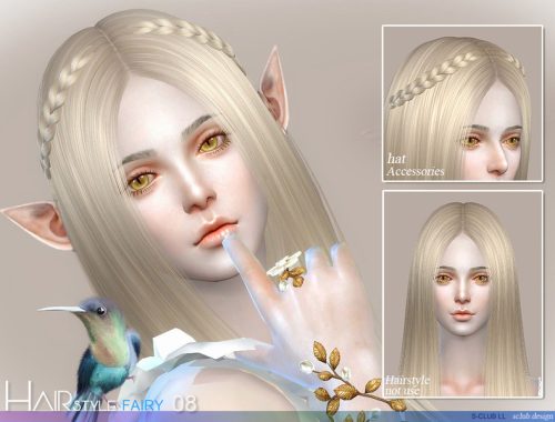 sclub ts4 hair Fairy n8