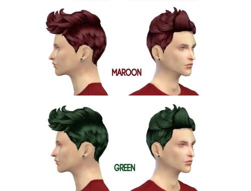 77Hair-S4 The plane head