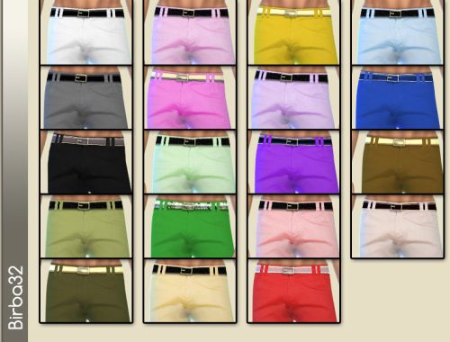 Man Colorful pants