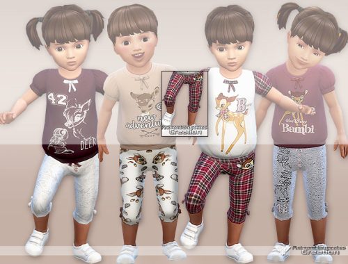 Bambi Pyjama Set for Toddlers