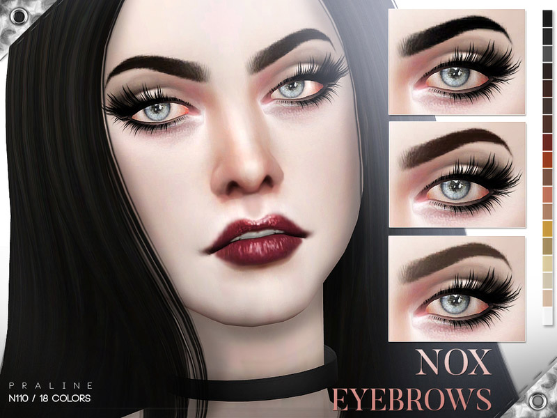 Nox Eyebrows N110 - The Sims 4 Catalog